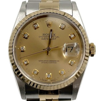 롤렉스 데이저스트 10P 콤비 시계 (16233)