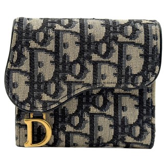 크리스찬 디올 오블리크 반지갑