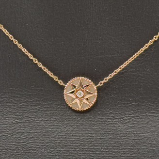 크리스찬 디올 로즈드방 목걸이