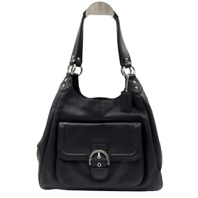 코치 레더 숄더백 (F24686)