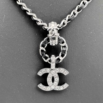 샤넬 CC로고 목걸이
