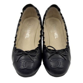 샤넬 발레리나 밴딩 구두 (G29005)
