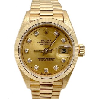롤렉스 데이저스트 10P 골드 시계 (69178)