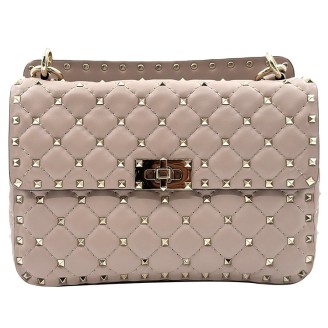 발렌티노 락스터드 스파이크 토트백 겸 숄더백 미듐