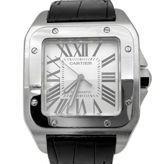 까르띠에 산토스100 스틸 시계