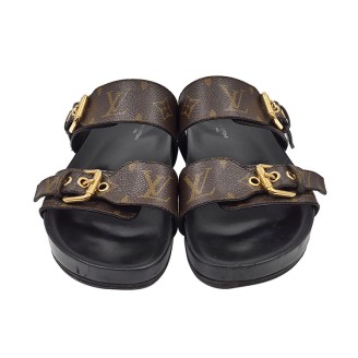 루이비통 모노그램 플랫 뮬 (1A3R5K)