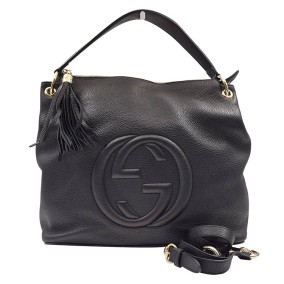 구찌 소호 테슬 토트백 겸 숄더백 (408825)