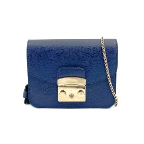 훌라 네이비 체인 크로스백