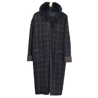 로로피아나 베이비 캐시미어 폭스퍼 리버서블 코트