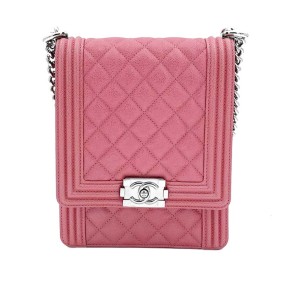 샤넬 캐비어 보이 플랩백