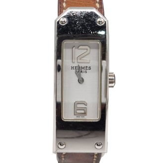 에르메스 켈리2 투스트랩 스틸 시계 (KT1.210)