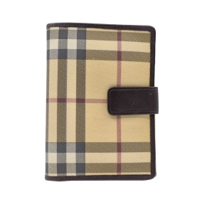 버버리 노바체크 중지갑