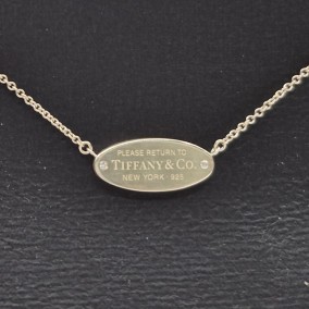 티파니 리턴투 다이아 목걸이