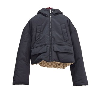 구찌 리버서블 후드 패딩