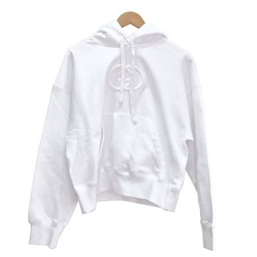 구찌 GG 로고 기모 후드티