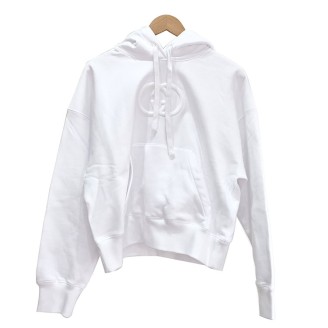 구찌 GG 로고 기모 후드티