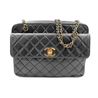 샤넬 램스킨 포켓 숄더백