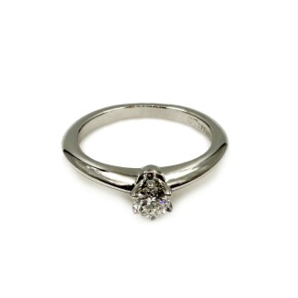 티파니 PT 0.18ct 다이아 웨딩링 반지