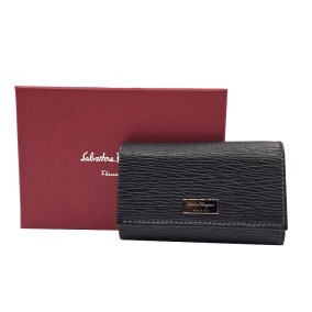 페레가모 로고 키 지갑