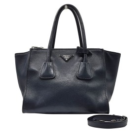 프라다 카프스킨 토트백 겸 숄더백