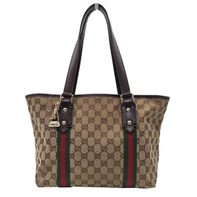 구찌 캔버스 참 장식 숄더백 (137396)