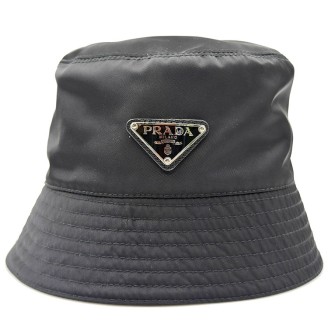 프라다 삼각로고 나일론 버킷햇 (1HC137)