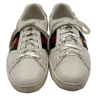 구찌 에이스 러브 자수 스니커즈 (497090)