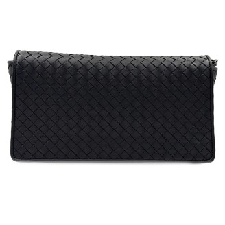 보테가 베네타 인트레치아토 플랩 크로스백
