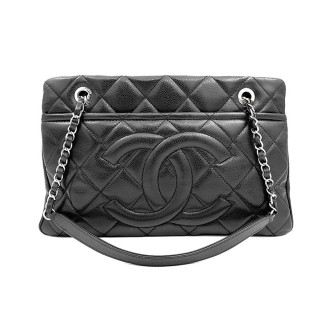 샤넬 캐비어 타임리스 CC 체인 숄더백